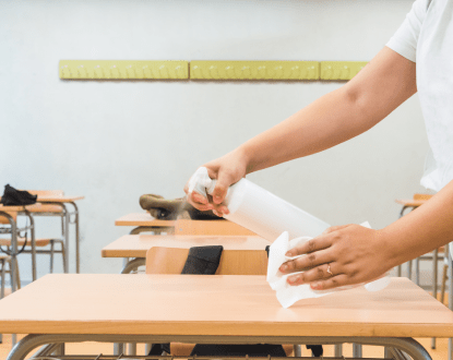 <p style="font-family: 'Poppins', sans-serif; font-weight: 700; font-size:24px;">SCHOOL CLEANING</p>